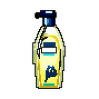 cosmetic lotion game pixel art vector illustration