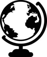 Globe planet earth icon symbol vector image