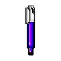 tip highlighter game pixel art vector illustration