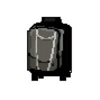 summer luggage bag game pixel art vector illustration