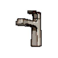 bathroom kitchen faucet game pixel art vector illustration