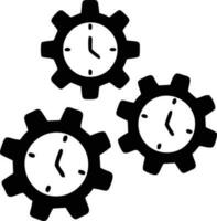 Clock icon symbol design image. Illustration of the alarm watch time isolated vector image. EPS 10