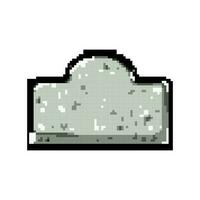 religion headstone game pixel art vector illustration