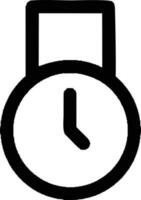 Clock icon symbol design image. Illustration of the alarm watch time isolated vector image. EPS 10