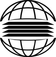 Globe planet earth icon symbol vector image