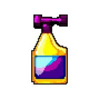 window glass cleaner game pixel art vector illustration