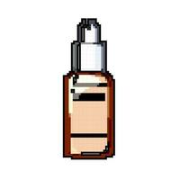 cosmetic foundation cream game pixel art vector illustration