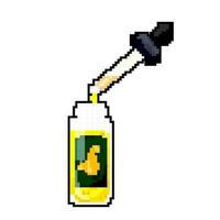aroma fragancia aceite color icono vector ilustración