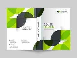 Cover design or template layout of business annual report, magazine, flyer mockup. vector