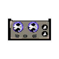 digital digital amplifier game pixel art vector illustration