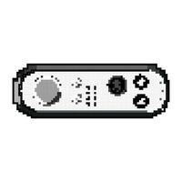 bass digital amplifier game pixel art vector illustration