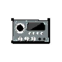 sound digital amplifier game pixel art vector illustration