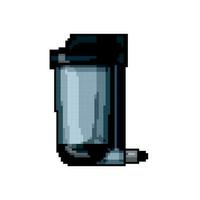 home water filter game pixel art vector illustration