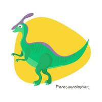 Vector cartoon dinosaur