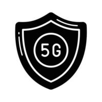 Carefully designed 5G network icon in trendy style, 5G technology vector