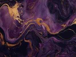 blue and gold purple luxury Marble Texture Background Wallpaper photo