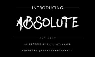 ABSERVE BRUSH Signature Font Calligraphy Logotype Script Brush Font Type Font lettering handwritten vector