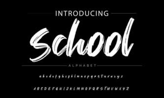 ABSERVE BRUSH Signature Font Calligraphy Logotype Script Brush Font Type Font lettering handwritten vector