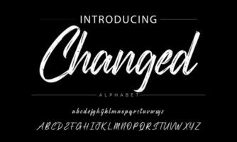 ABSERVE BRUSH Signature Font Calligraphy Logotype Script Brush Font Type Font lettering handwritten vector