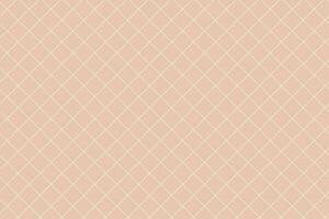 Pink outline quilted square pattern. Squarish quilt grid vector background.