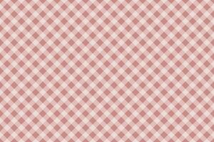 Red gingham plaid pattern for textile printing. Texture background. vector