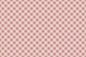 Red gingham plaid pattern for textile printing. Texture background. vector