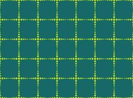 Green halftone spiral dots square frame grid pattern vector