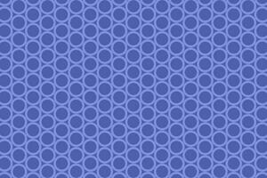 Blue outline circle seamless pattern. Circles network vector background.