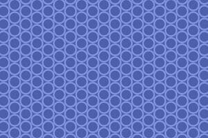 Blue outline circle seamless pattern. Circles network vector background.