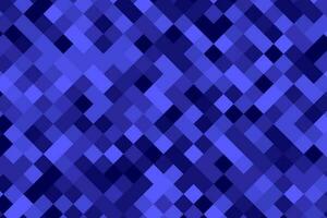 Blue pixel square background for technology purposes vector