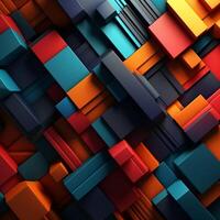abstract background with squares, photo