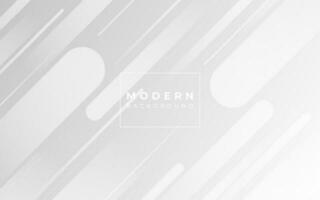Modern background, geometric style, white and gray color gradation, elegant memphis vector