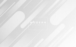 Modern background, geometric style, white and gray color gradation, elegant memphis vector