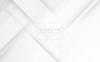 Modern background, geometric style, white color gradation, layered, abstract elegant vector