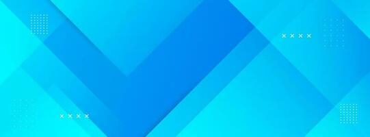 banner background. colorful, light blue gradation, abstract, memphis vector