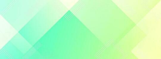 anner background. colorful, green and yellow gradations, cross lines, elegant, abstract vector