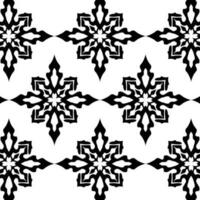 geometric cool abstract floral pattern vector