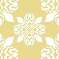 geometric cool abstract floral pattern vector