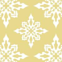 geometric cool abstract floral pattern vector