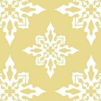 geometric cool abstract floral pattern vector