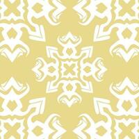 geometric cool abstract floral pattern vector