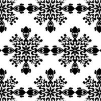 geometric cool abstract floral pattern vector