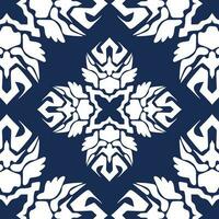 geometric cool abstract floral pattern vector