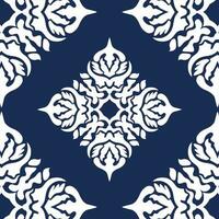 geometric cool abstract floral pattern vector