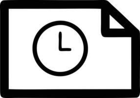 Clock icon symbol design image. Illustration of the alarm watch time isolated vector image. EPS 10