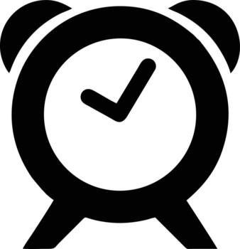 Clock icon symbol design image. Illustration of the alarm watch time isolated vector image. EPS 10