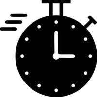 Clock icon symbol design image. Illustration of the alarm watch time isolated vector image. EPS 10