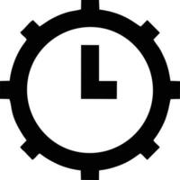 Clock icon symbol design image. Illustration of the alarm watch time isolated vector image. EPS 10