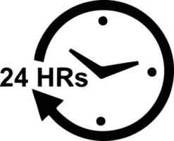 Clock icon symbol design image. Illustration of the alarm watch time isolated vector image. EPS 10