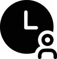 Clock icon symbol design image. Illustration of the alarm watch time isolated vector image. EPS 10